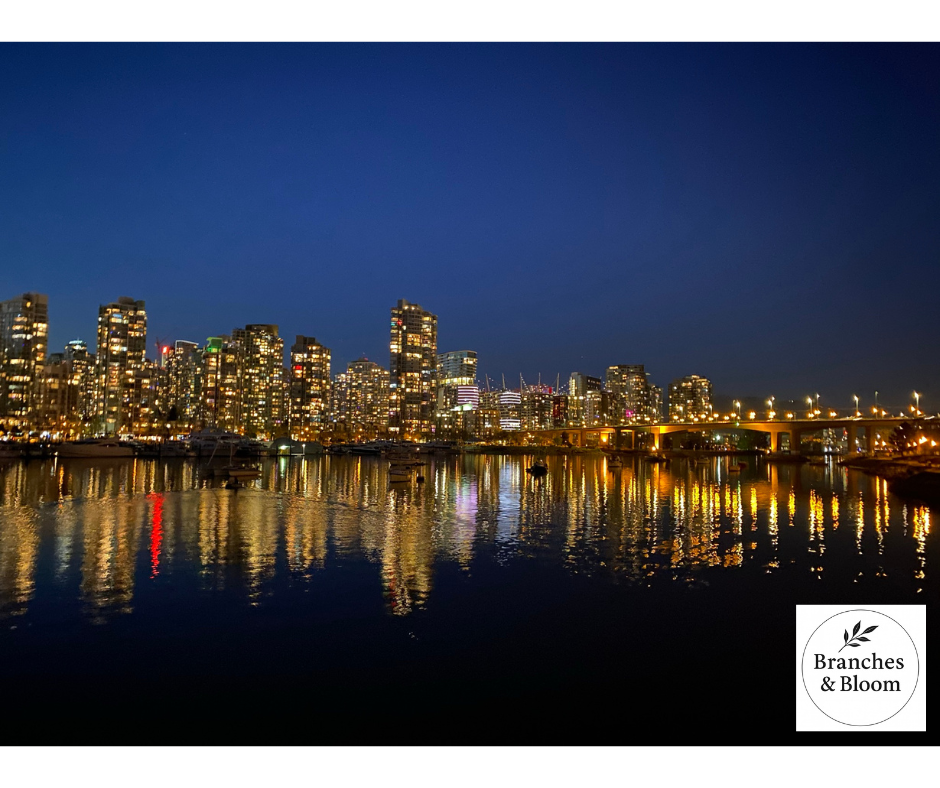 Vancouver Skyline at Dusk